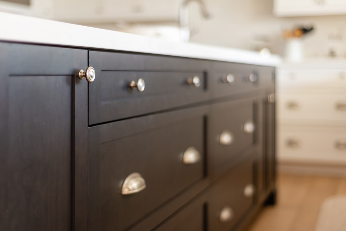 Cabinet knobs Drawer Black Cabinet Handles Kitchen Door Knobs T Pulls Drawers
